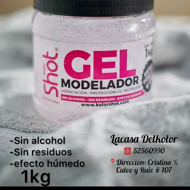Gel moldeador capilar 1kg KOLOR SHOT