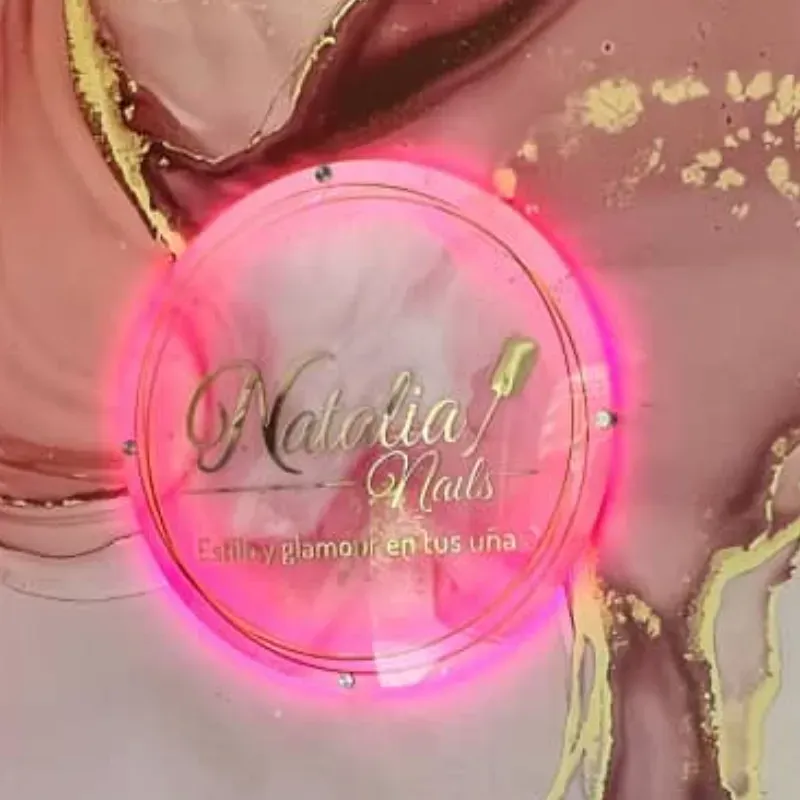 *LOGO EN PVC+NEÓN FLEX* PVC6MM + LAMINADO