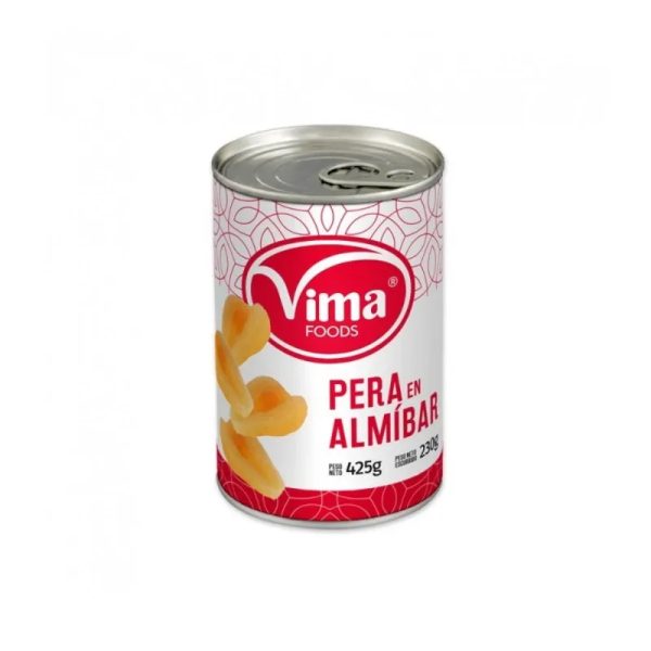 Pera en Almíbar