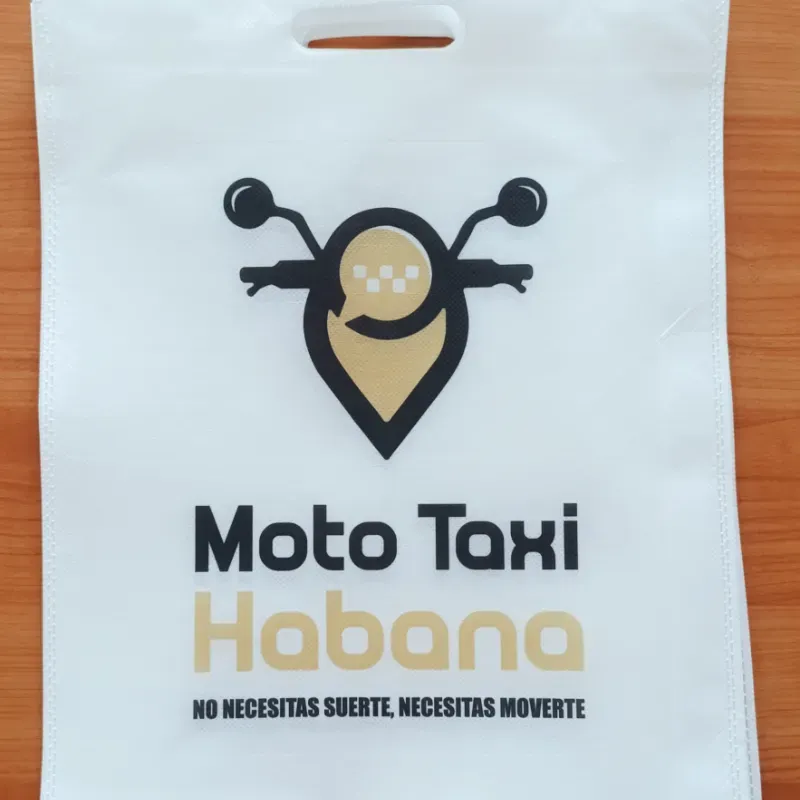 Bolsas blancas de Polipropileno asa pequeña