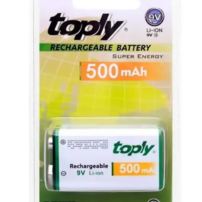 Bateria Recargable 9vol TOPLY