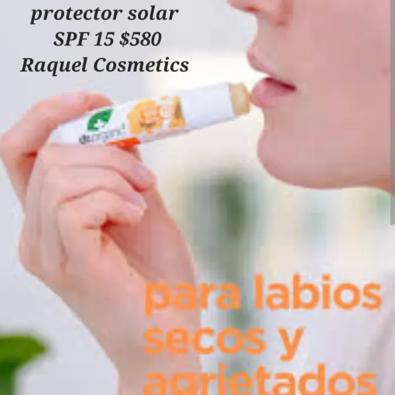 Balsamo labial con protector solar