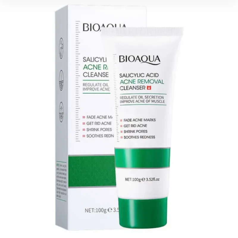 Limpiador facial de Ácido Salicílico Bioaqua✨