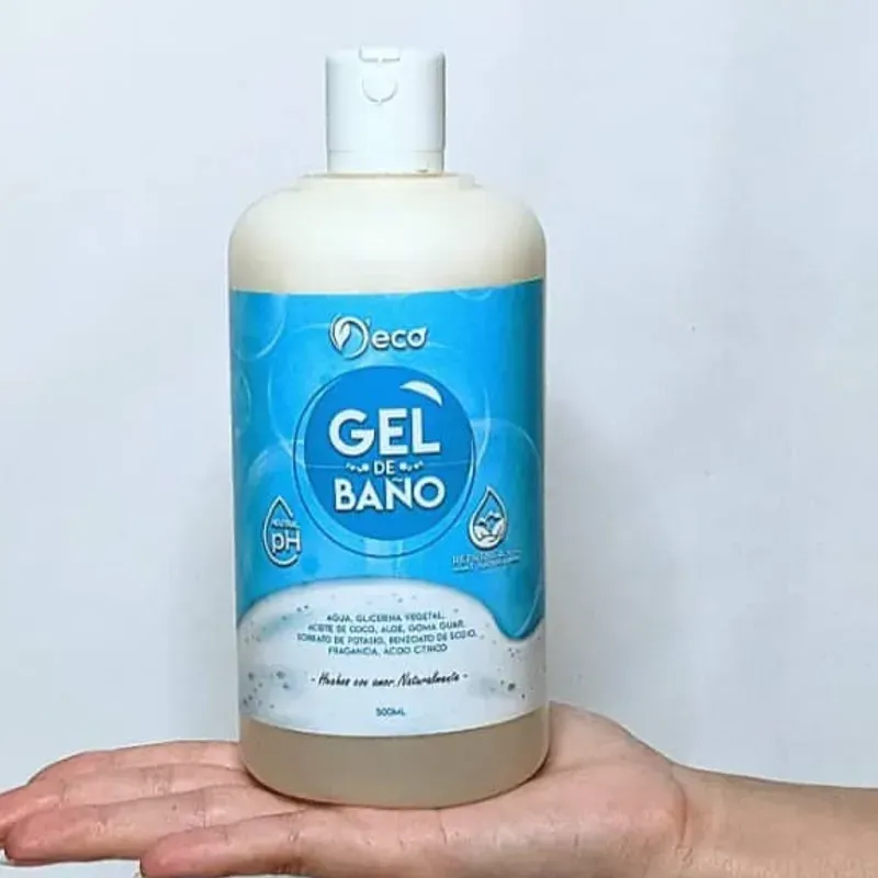 Gel de baño con aloe y coco