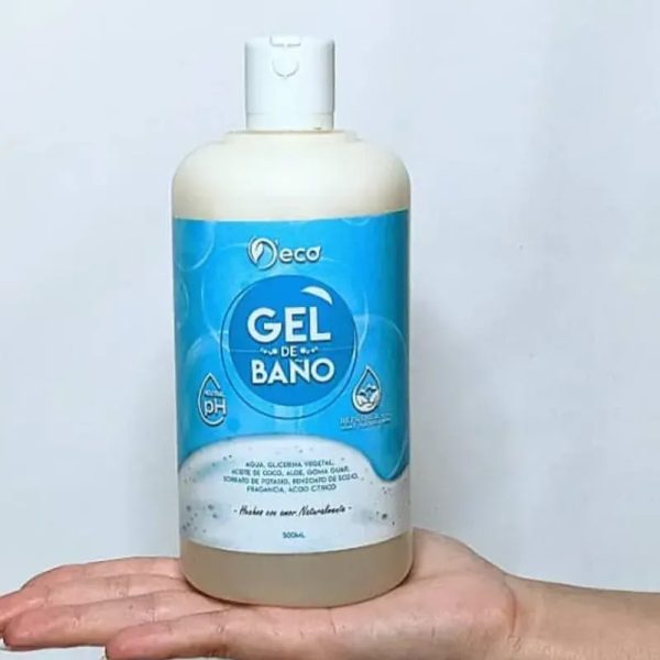 Gel de baño con aloe y coco