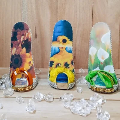 Tacones portacelulares