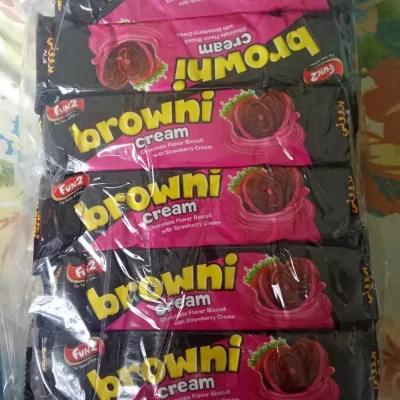 Galletas rellenas brownie (12 paquetes )