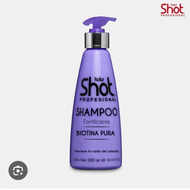 Shampoo SHOT Biotina Pura  6 usd