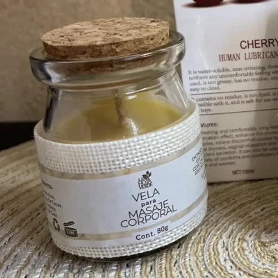 Vela para masaje corporal 