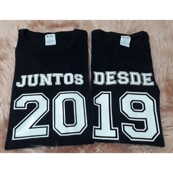 Pareja de Pullovers Color Negro