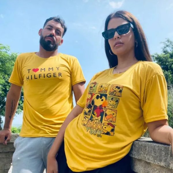 Pullover mostaza claro adultos