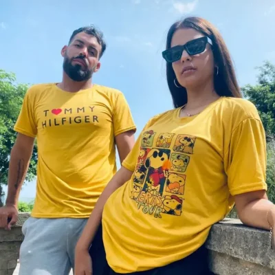 Pullover mostaza claro adultos