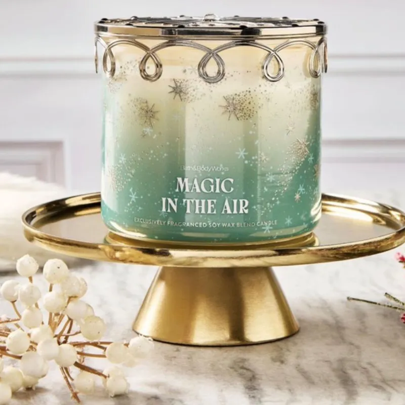 Vela aromática de 3 mechas de BBE