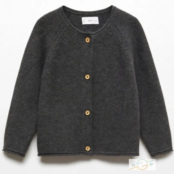 Abrigo gris MANGO