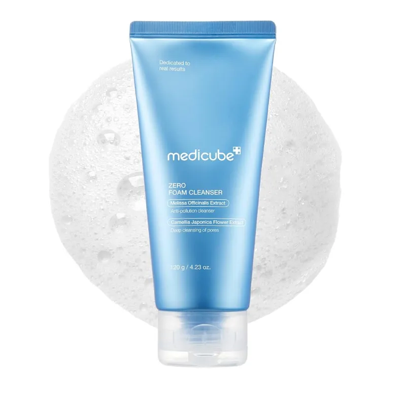 Limpiador de espuma cero para pieles sensibles