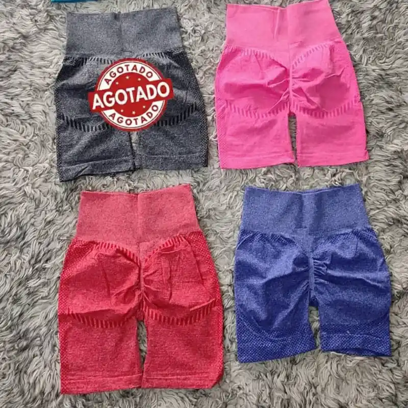 Licras levanta glúteos color entero