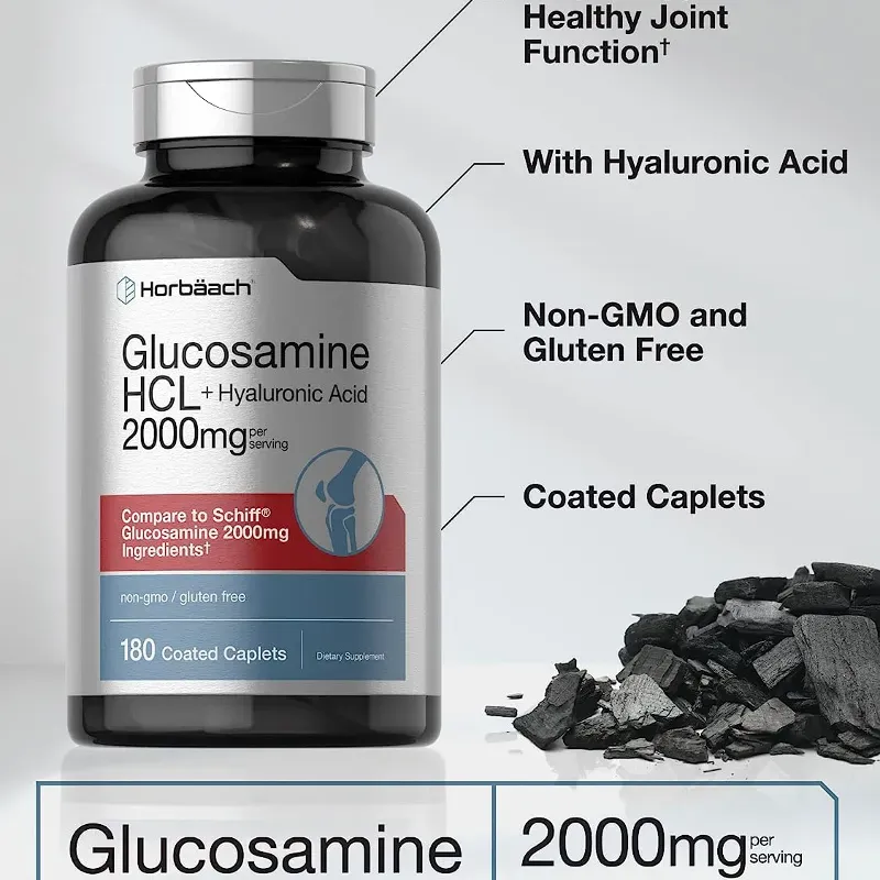 Glucosamina HCL 180 Tabletas de 2000mg