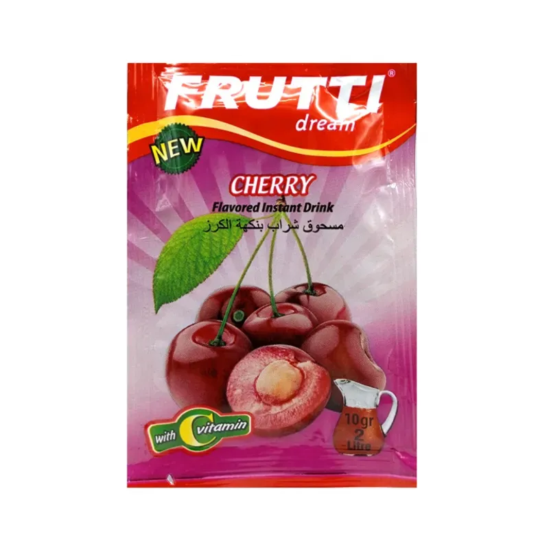 Refresco Frutti Dream Cherry (Bebida instantánea con sabor a cereza)