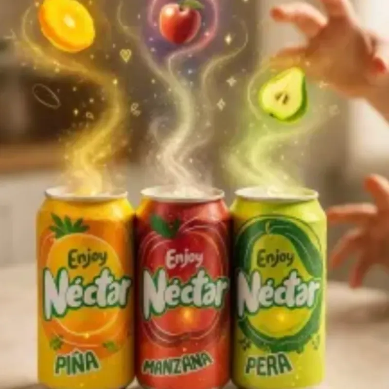 Latas de jugos Enjoy Nectar