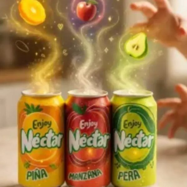 Latas de jugos Enjoy Nectar