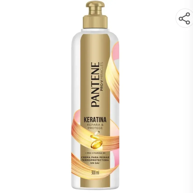 CREMA PARA PEINAR PANTENE KERATINA (300 ml) ml