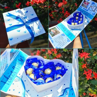 Cajita corazón sorpresa