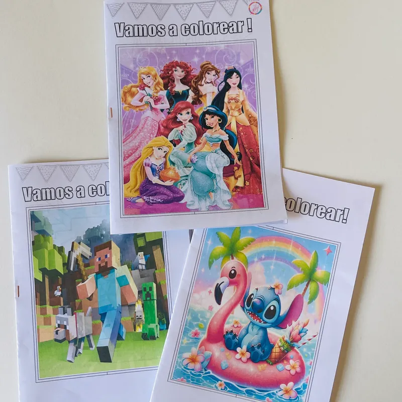 Libros para colorear Medianos