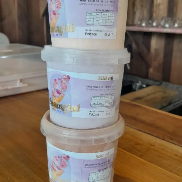 Pote de helado Gustatini 500 ml