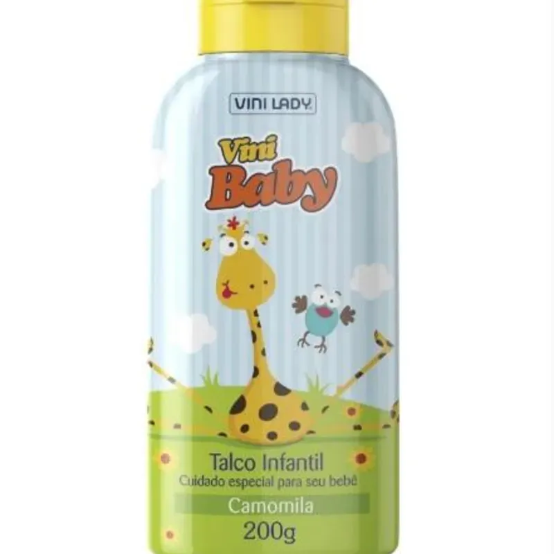 Talco infantil  enriquecido con manzanilla