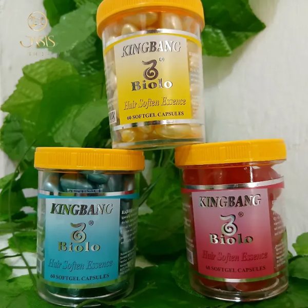 Cápsulas de aceite para tratamiento del cabello