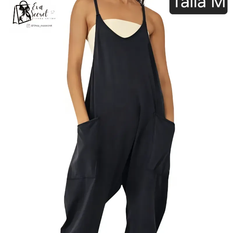 Mono pantalon blanco