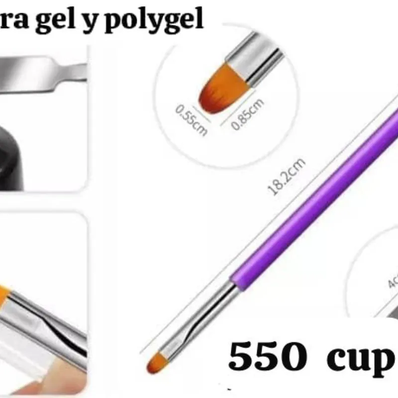 Pincel para polygel
