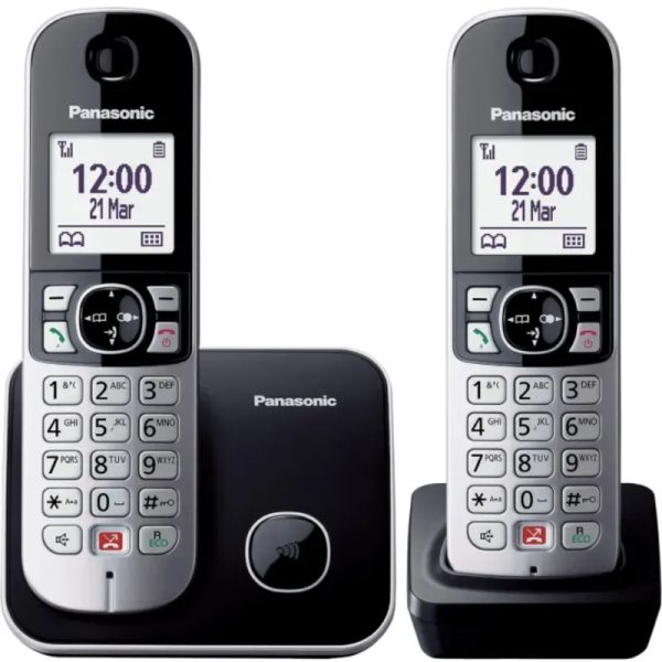Teléfono Inalámbrico Panasonic 2 base con Altavoz