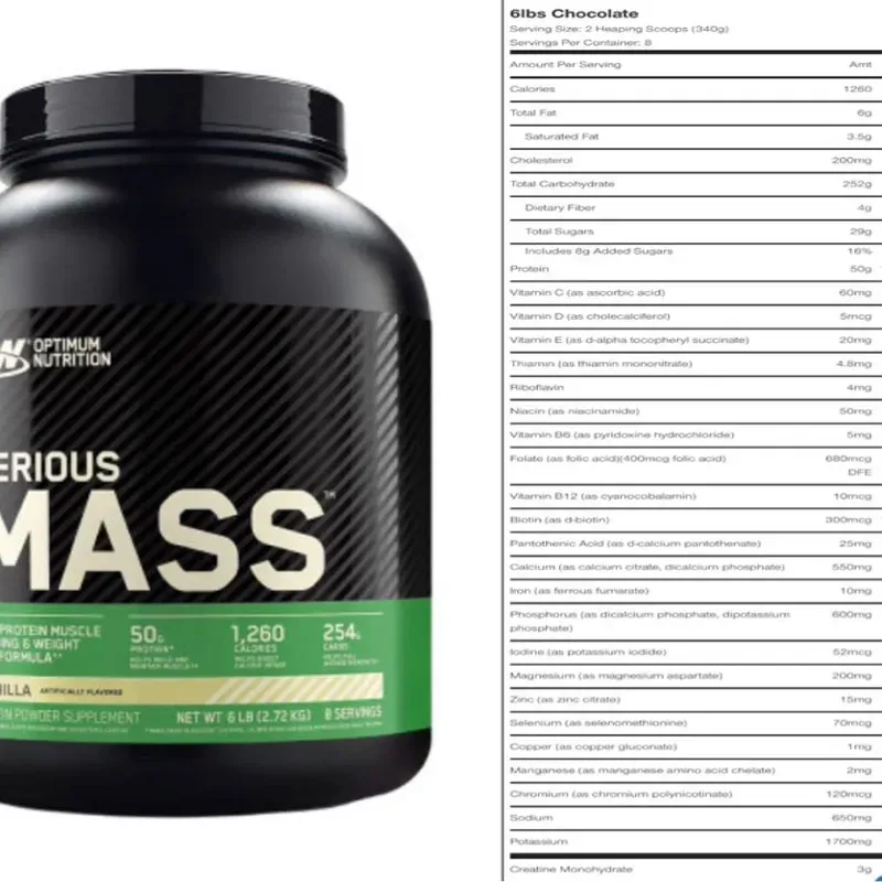 Mass Gainer Optimun Nutrition