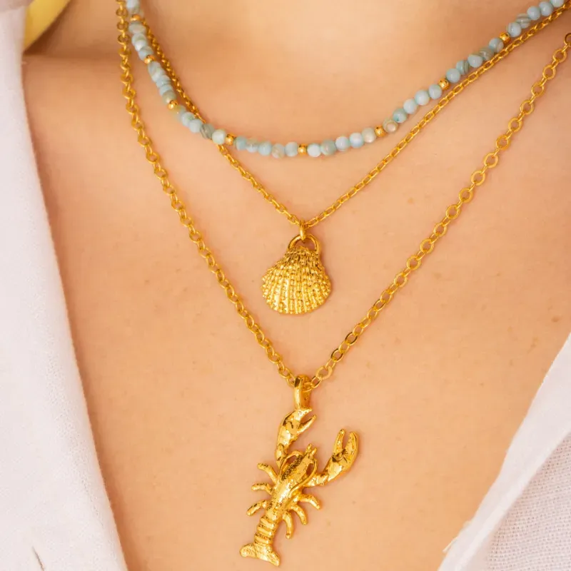 Set X3 Collares verano+ Aretes