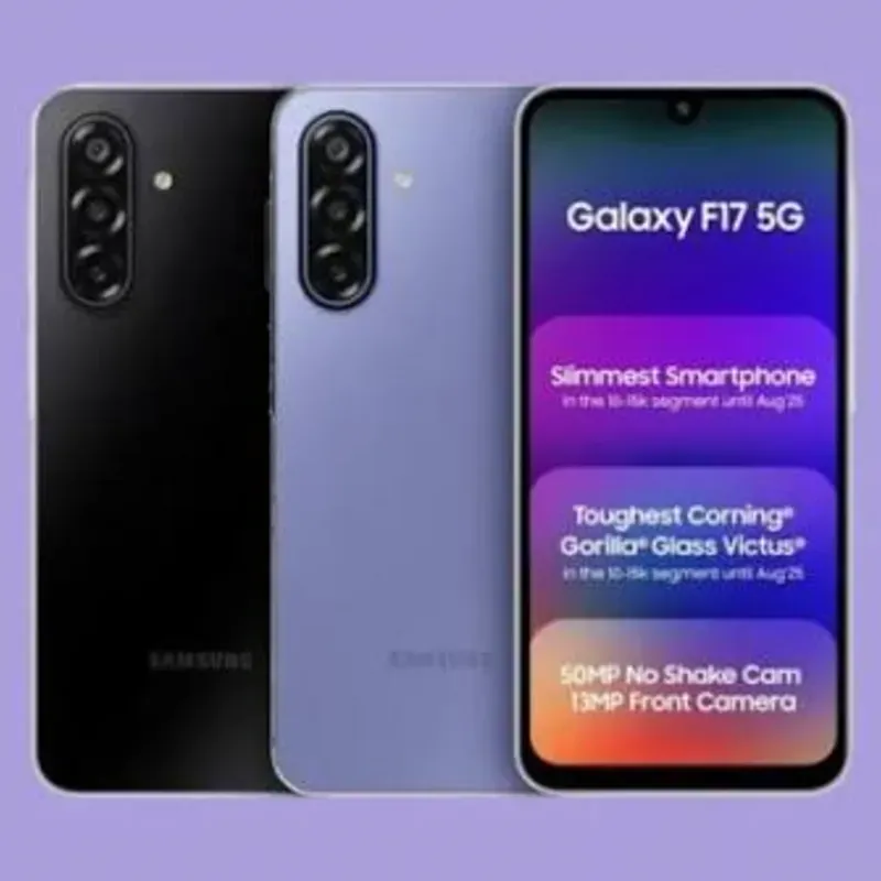 Samsung Galaxy F17 5G  4 con 128 (Forro+mica+Cargador). Nuevo 0km en caja. (DUAL SIM).