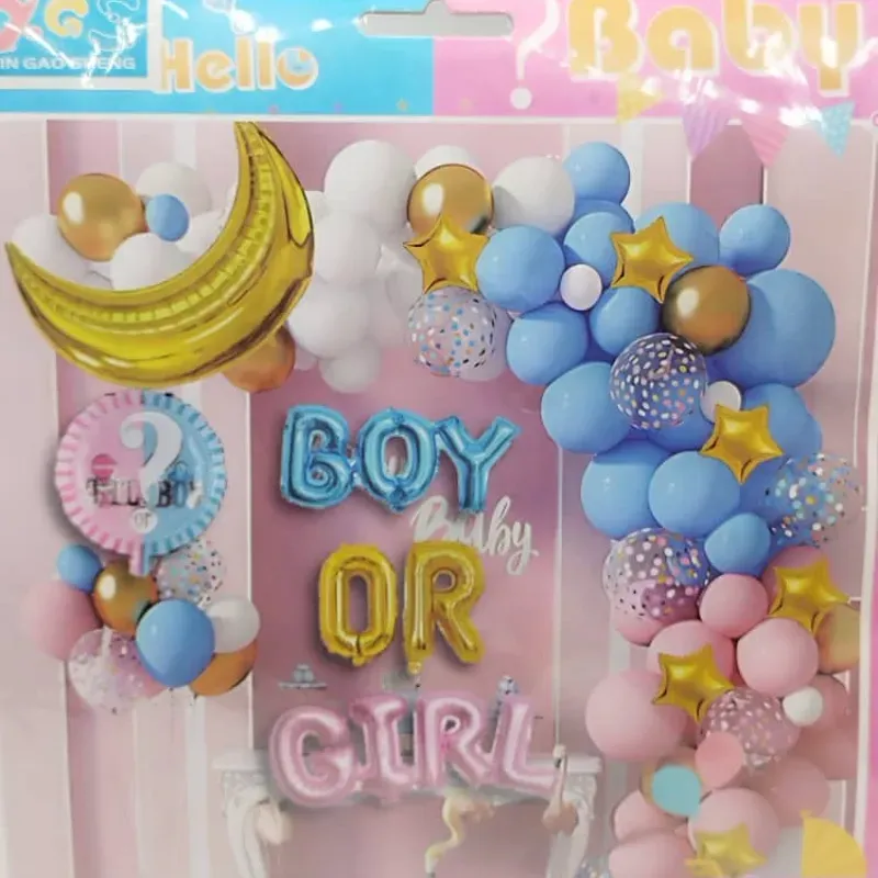 ‼️Set de Decoración- Revelación de Sexo (Luna dorada)‼️