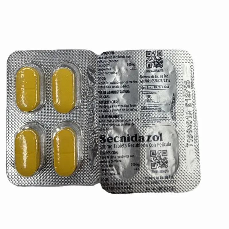 Secnidazol (500mg 4t)