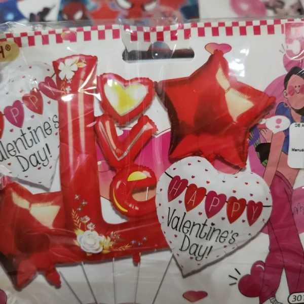 Set de 5 globos