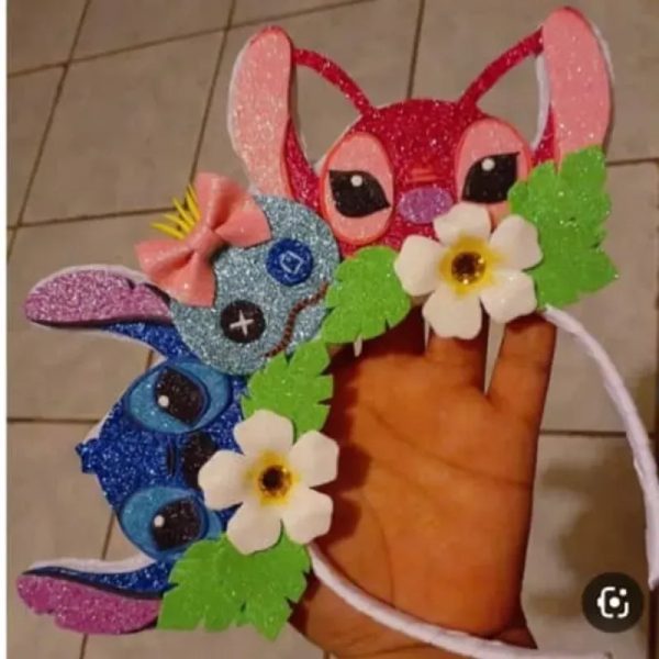 Cintillo Stitch y Angela