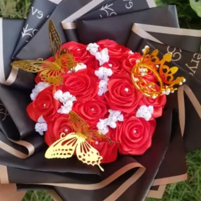 Arreglo de rosas eternas