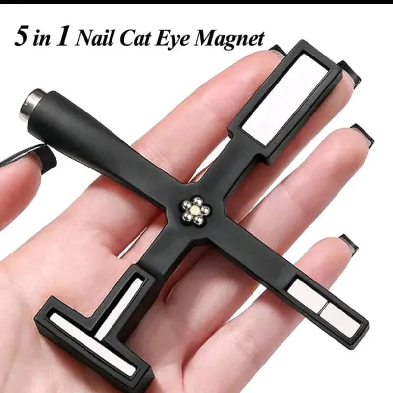 Imán para Efecto Ojo de Gato 5 en 1