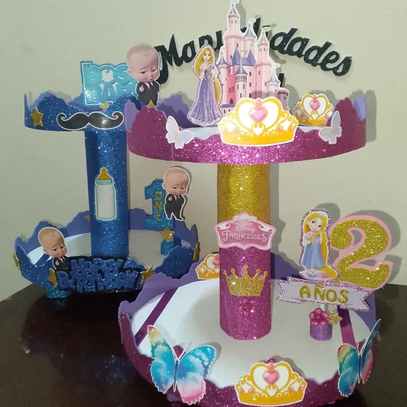 Base para cupcakes 2 pisos