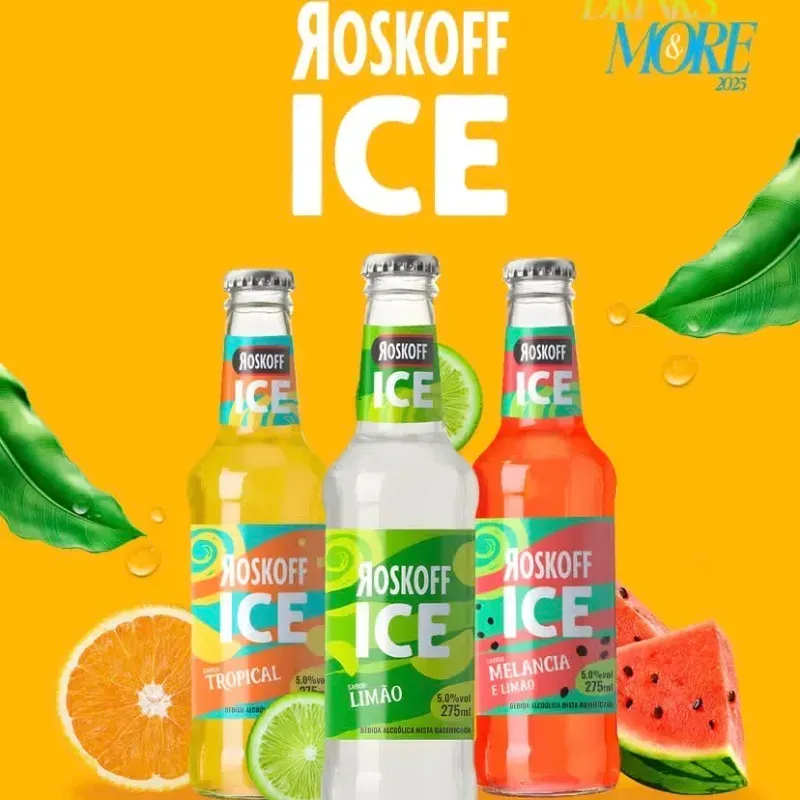 Vodka Roskoff sabor limón, melón y tropical