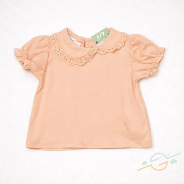Blusa cuello naranja LEFTIE