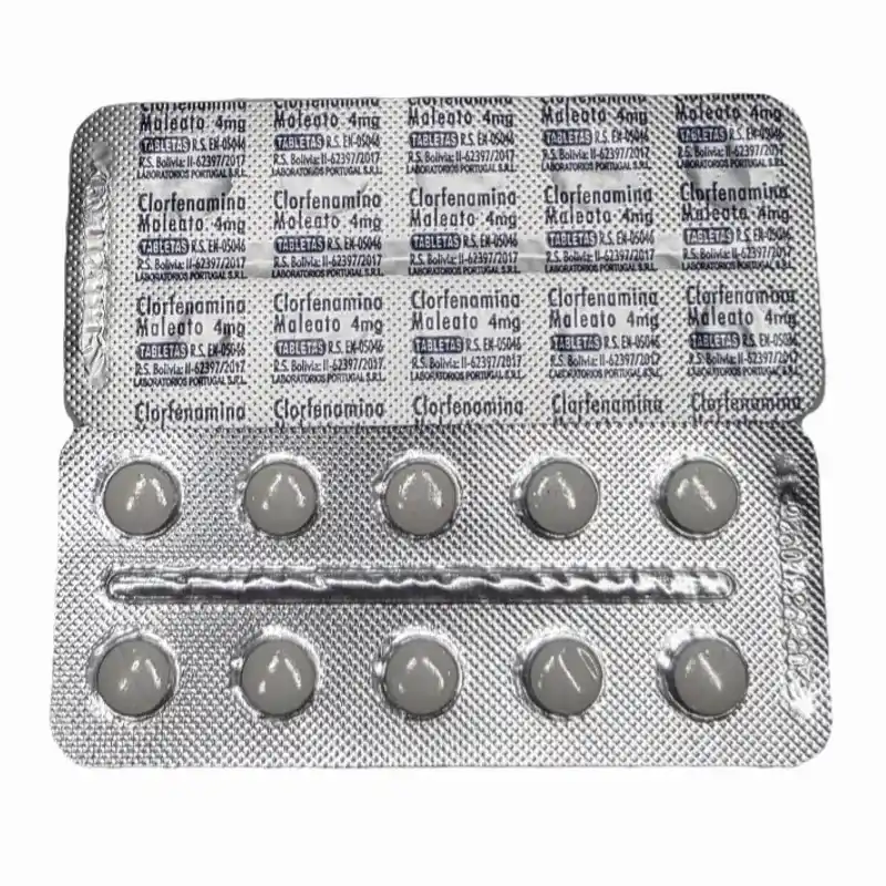 Clorferamina (4mg ,10t)