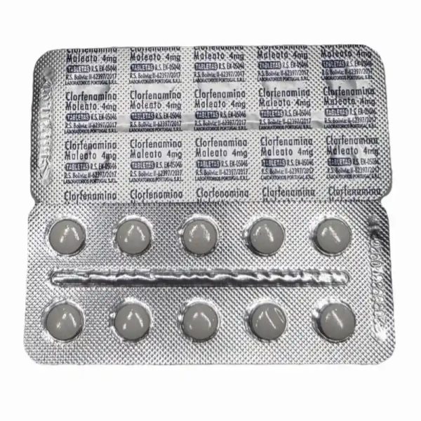 Clorferamina (4mg ,10t)