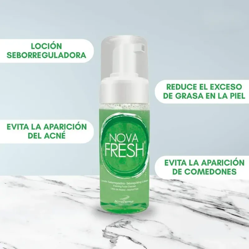 Nova Fresh Loción Seborreguladora 50 mL