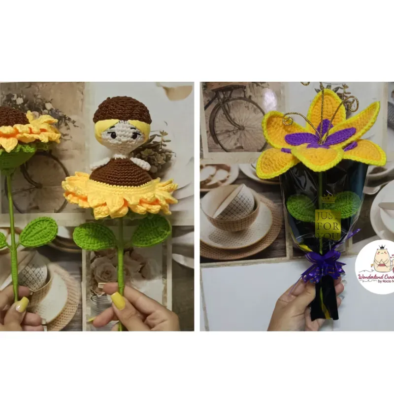 Flor Reversible y Flor que da Fulgor (Rapunzel)