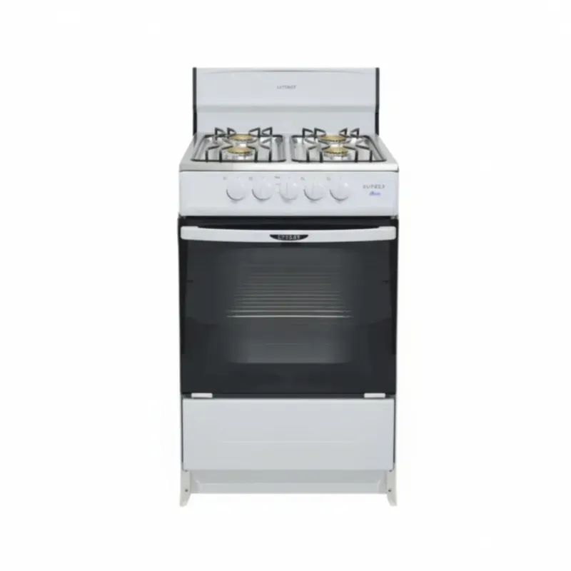 COCINA DE GAS CON HORNO 20” ARCO 4 HORNILLAS BLANCA (VPT)
